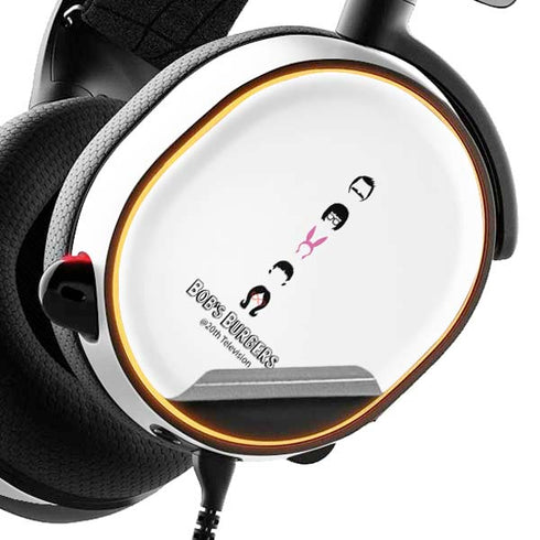 Bobs Burgers Silhouette SteelSeries Arctis 3 Skin