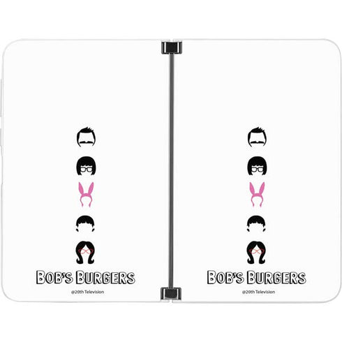 Bobs Burgers Silhouette Surface Duo Skin