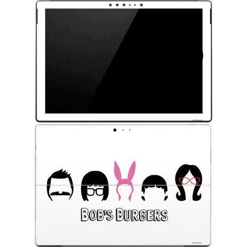Bobs Burgers Silhouette Surface Pro 4 Skin