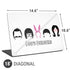 Bobs Burgers Silhouette Universal Laptop 18in (14.6 x 10.6in) Skin