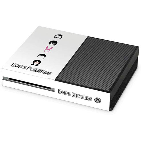 Bobs Burgers Silhouette Xbox One Console Skin