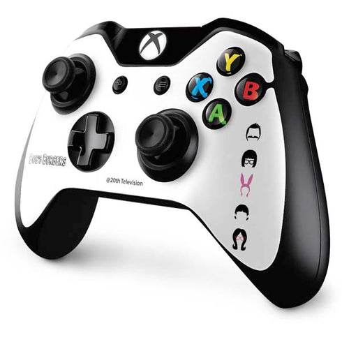 Bobs Burgers Silhouette Xbox One Controller Skin