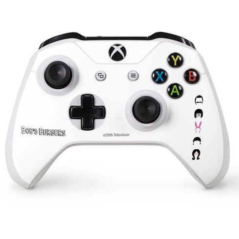 Bobs Burgers Silhouette Xbox One S Console and Controller Bundle Skin