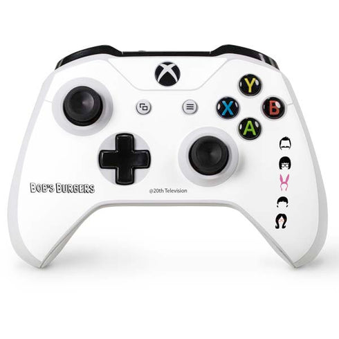 Bobs Burgers Silhouette Xbox One X Controller Skin