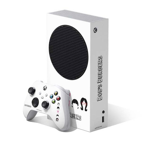 Bobs Burgers Silhouette Xbox Series S Bundle Skin