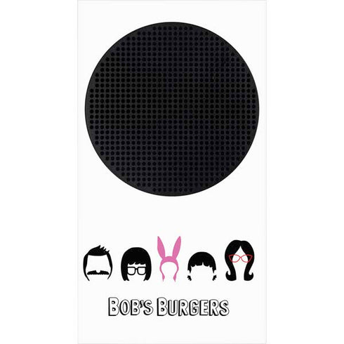Bobs Burgers Silhouette Xbox Series S Console Skin