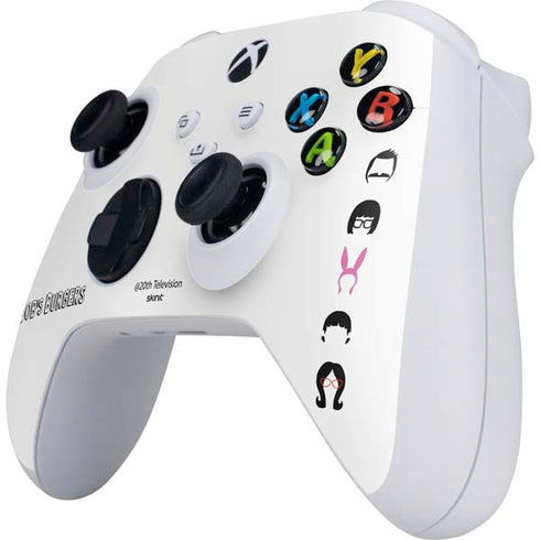 Bobs Burgers Silhouette Xbox Series S Controller Skin