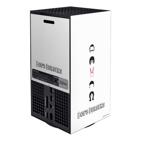 Bobs Burgers Silhouette Xbox Series X Bundle Skin