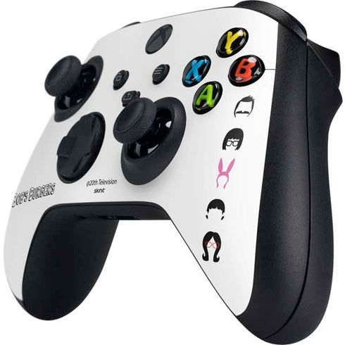 Bobs Burgers Silhouette Xbox Series X Controller Skin