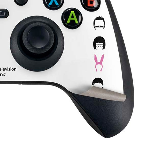 Bobs Burgers Silhouette Xbox Series X Controller Skin