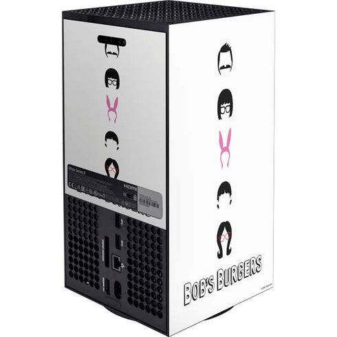 Bobs Burgers Silhouette XBox Series X Digital Edition Bundle Skin
