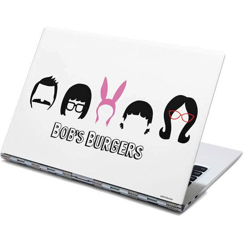 Bobs Burgers Silhouette Yoga 910 2-in-1 14in Touch-Screen Skin