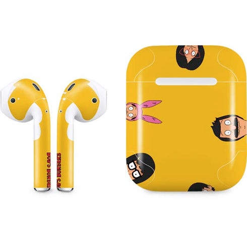 Bobs Burgers Stare Apple AirPods Skin