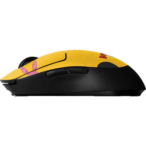 Bobs Burgers Stare G Pro Wireless Gaming Mouse Skin