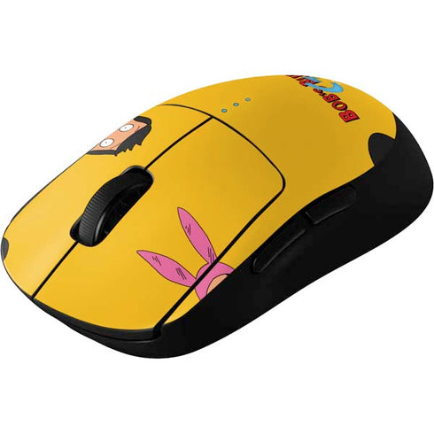 Bobs Burgers Stare G Pro Wireless Gaming Mouse Skin