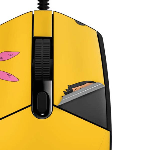 Bobs Burgers Stare G203 Prodigy RGB Wired Gaming Mouse Skin