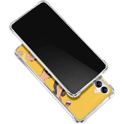 Bobs Burgers Stare Gabb Phone 4 Clear Case