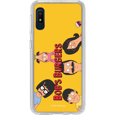 Bobs Burgers Stare Galaxy A10e Clear Case