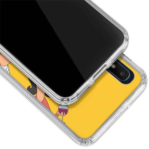 Bobs Burgers Stare Galaxy A10e Clear Case