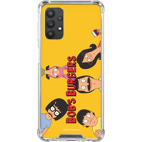 Bobs Burgers Stare Galaxy A32 5G Clear Case