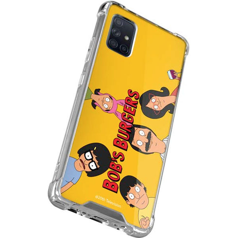 Bobs Burgers Stare Galaxy A51 5G Clear Case