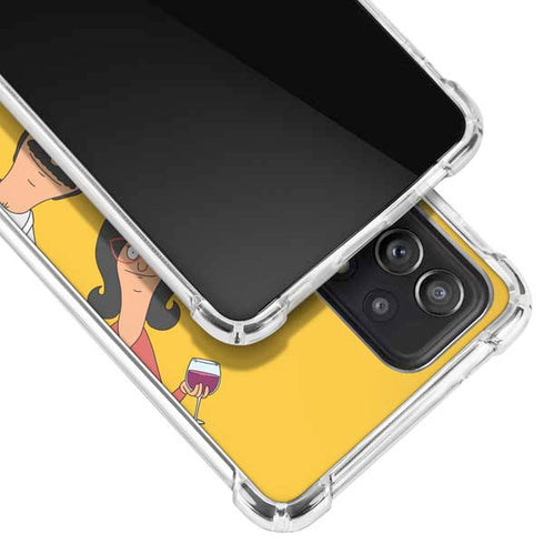 Bobs Burgers Stare Galaxy A52 5G Clear Case