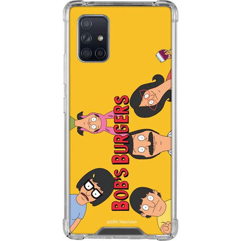 Bobs Burgers Stare Galaxy A71 5G Clear Case