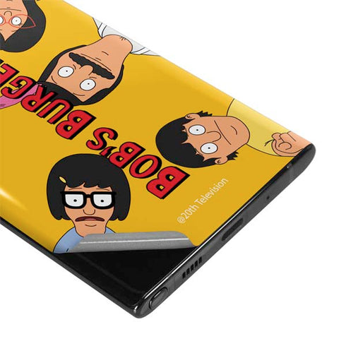 Bobs Burgers Stare Galaxy Note 10 Plus Skin