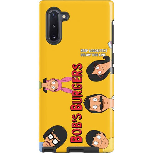 Bobs Burgers Stare Galaxy Cases