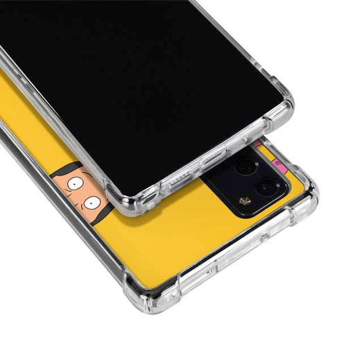 Bobs Burgers Stare Galaxy Note20 5G Clear Case