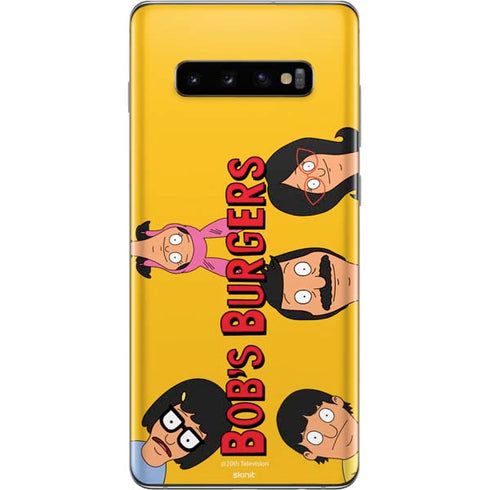 Bobs Burgers Stare Galaxy S10 Plus Skin