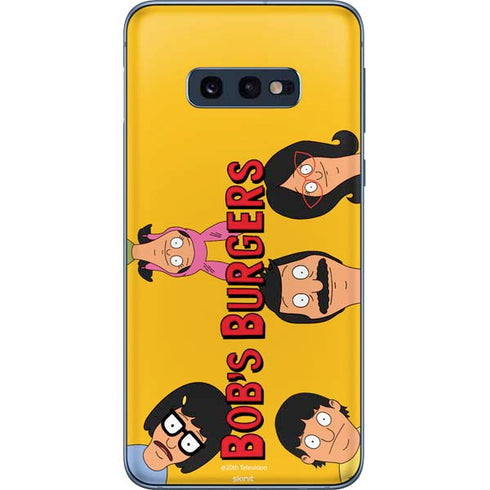 Bobs Burgers Stare Galaxy S10e Skin