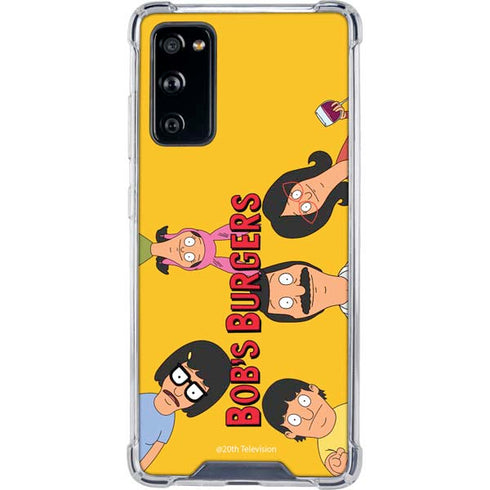 Bobs Burgers Stare Galaxy S20 FE Clear Case