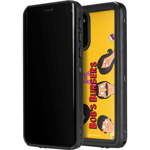 Bobs Burgers Stare Galaxy S20 Plus Waterproof Case