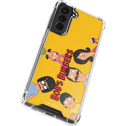 Bobs Burgers Stare Galaxy S22 Clear Case