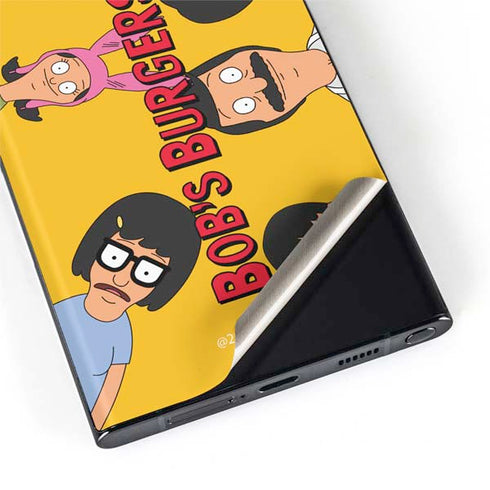 Bobs Burgers Stare Galaxy S22 Ultra Skin