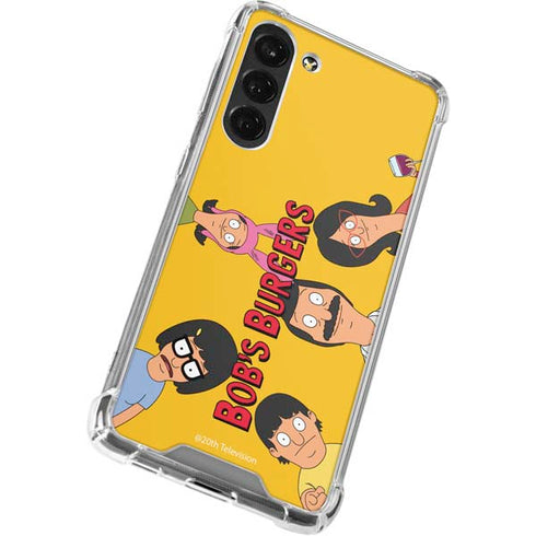 Bobs Burgers Stare Galaxy S23 Plus Clear Case