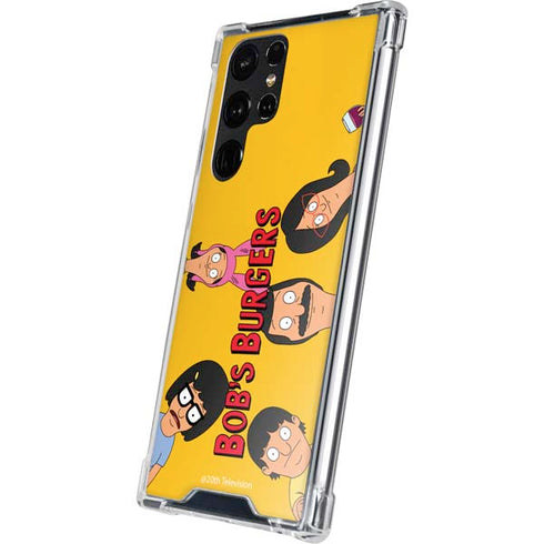 Bobs Burgers Stare Galaxy S23 Ultra Clear Case