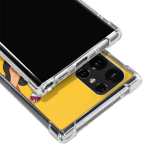 Bobs Burgers Stare Galaxy S23 Ultra Clear Case