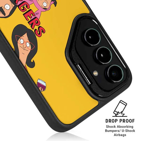 Bobs Burgers Stare Galaxy S25 Kickstand Case