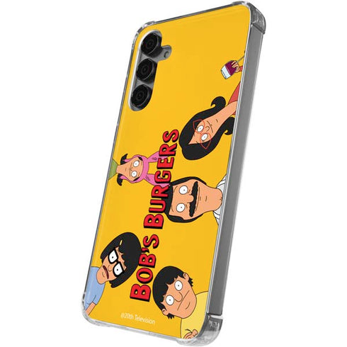 Bobs Burgers Stare Galaxy S24 Plus Clear Case