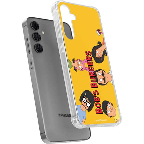 Bobs Burgers Stare Galaxy S24 Plus Clear Case