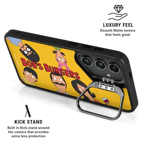 Bobs Burgers Stare Galaxy S25 Plus Kickstand Case