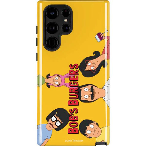 Bobs Burgers Stare Galaxy Cases