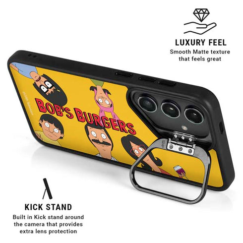 Bobs Burgers Stare Galaxy S25 Ultra Kickstand Case