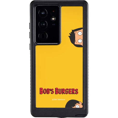 Bobs Burgers Stare Galaxy S24 Ultra Waterproof Case