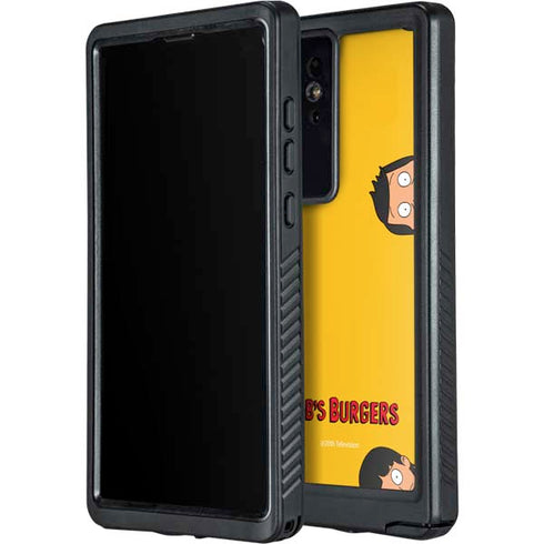 Bobs Burgers Stare Galaxy S24 Ultra Waterproof Case