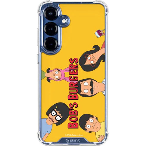 Bobs Burgers Stare Galaxy S25 Plus Clear Case