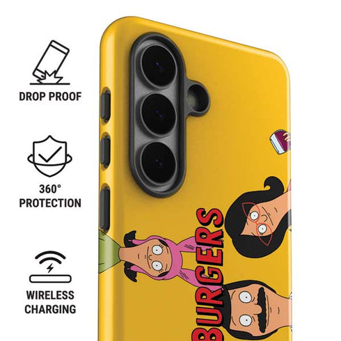 Bobs Burgers Stare Galaxy S26 Plus Impact Case