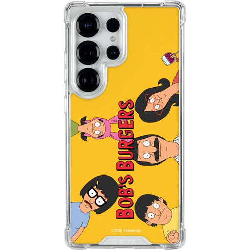 Bobs Burgers Stare Galaxy S26 Ultra Clear Case